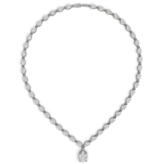 Timeless Brilliance Bespoke Diamond Necklace