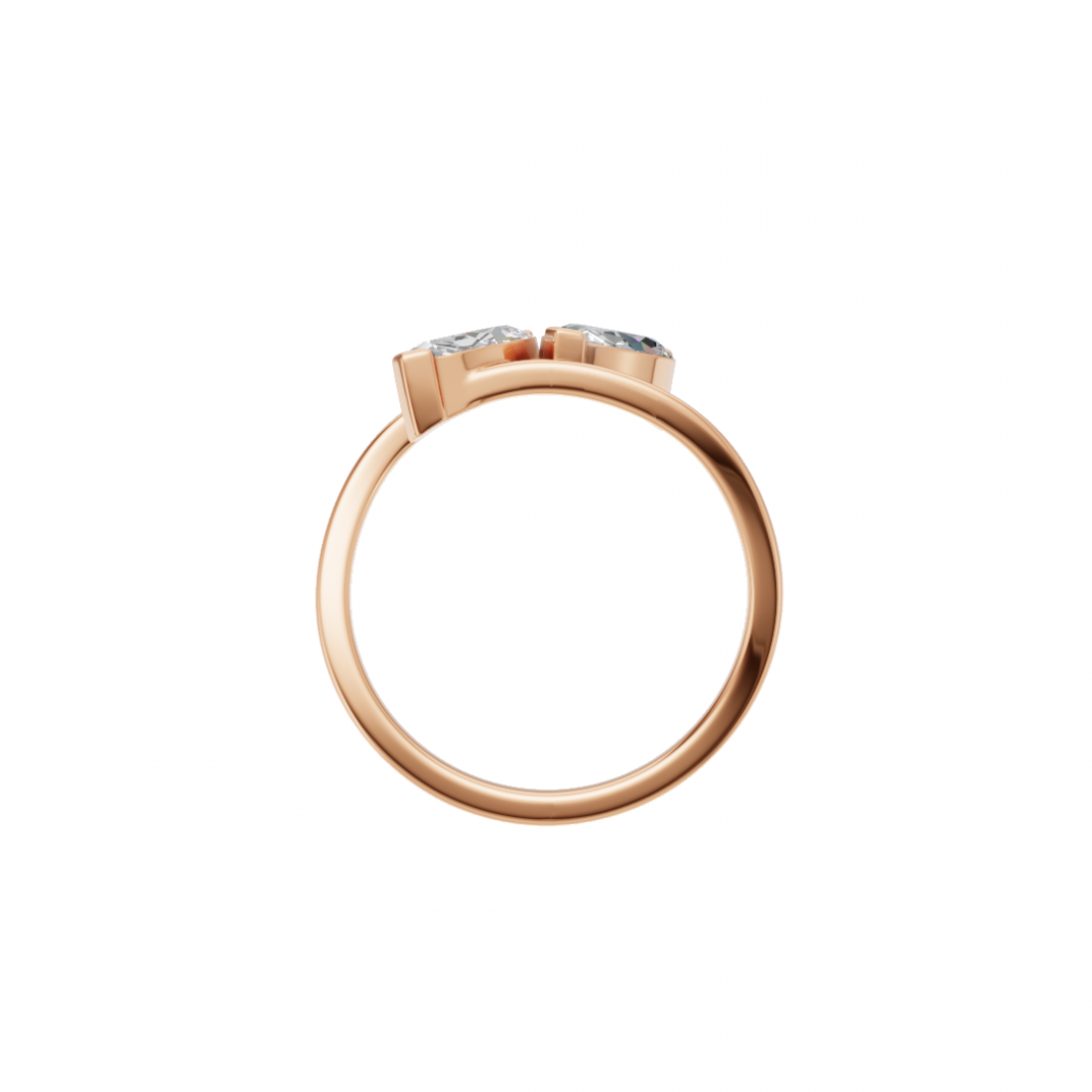 Toi Et Moi Marquise Diamond Ring
