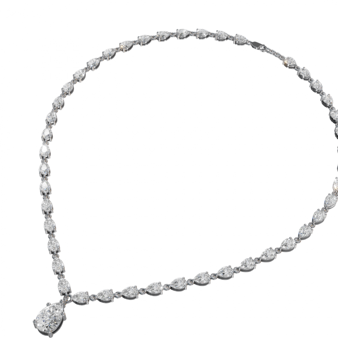 Timeless Brilliance Bespoke Diamond Necklace