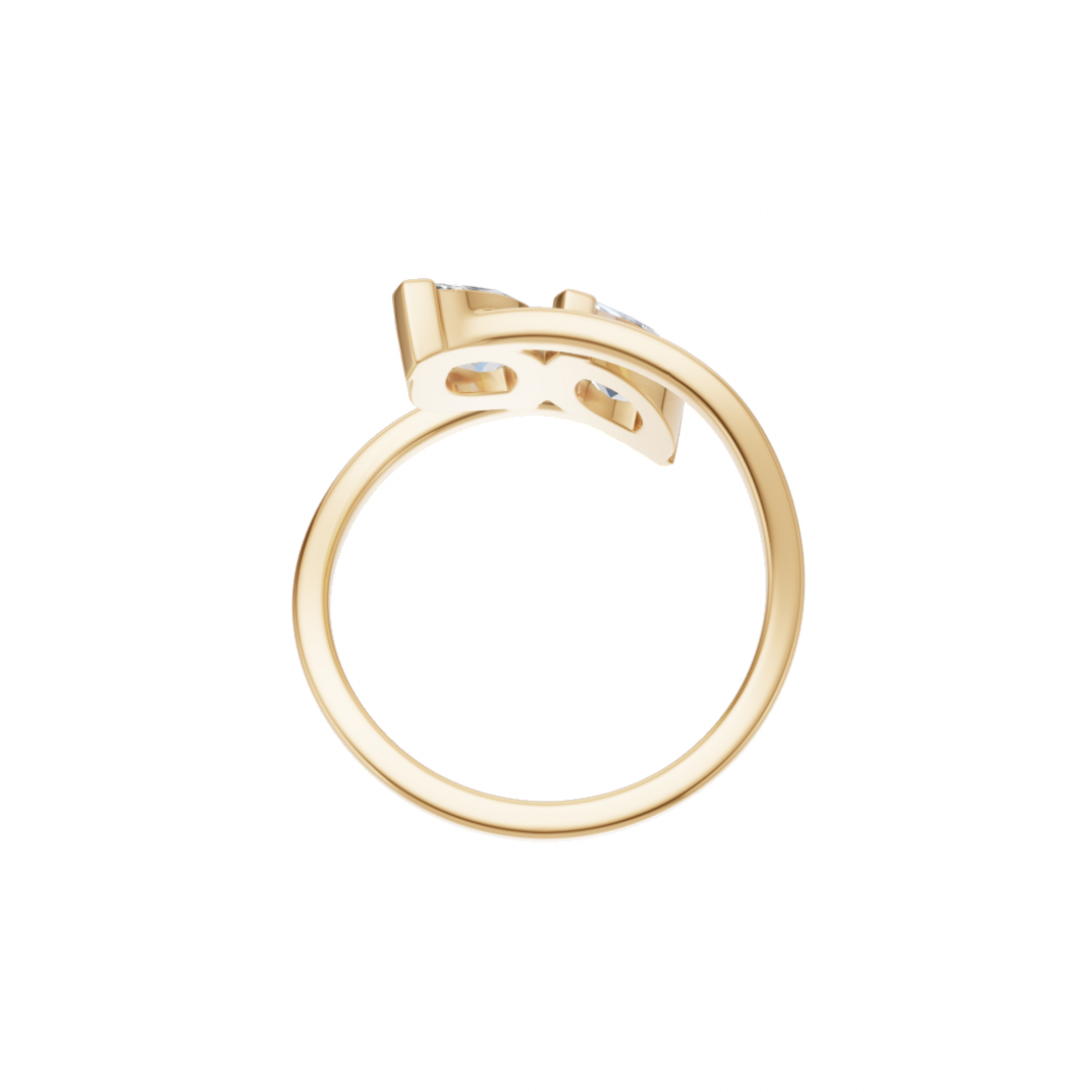 Toi Et Moi Marquise Diamond Ring